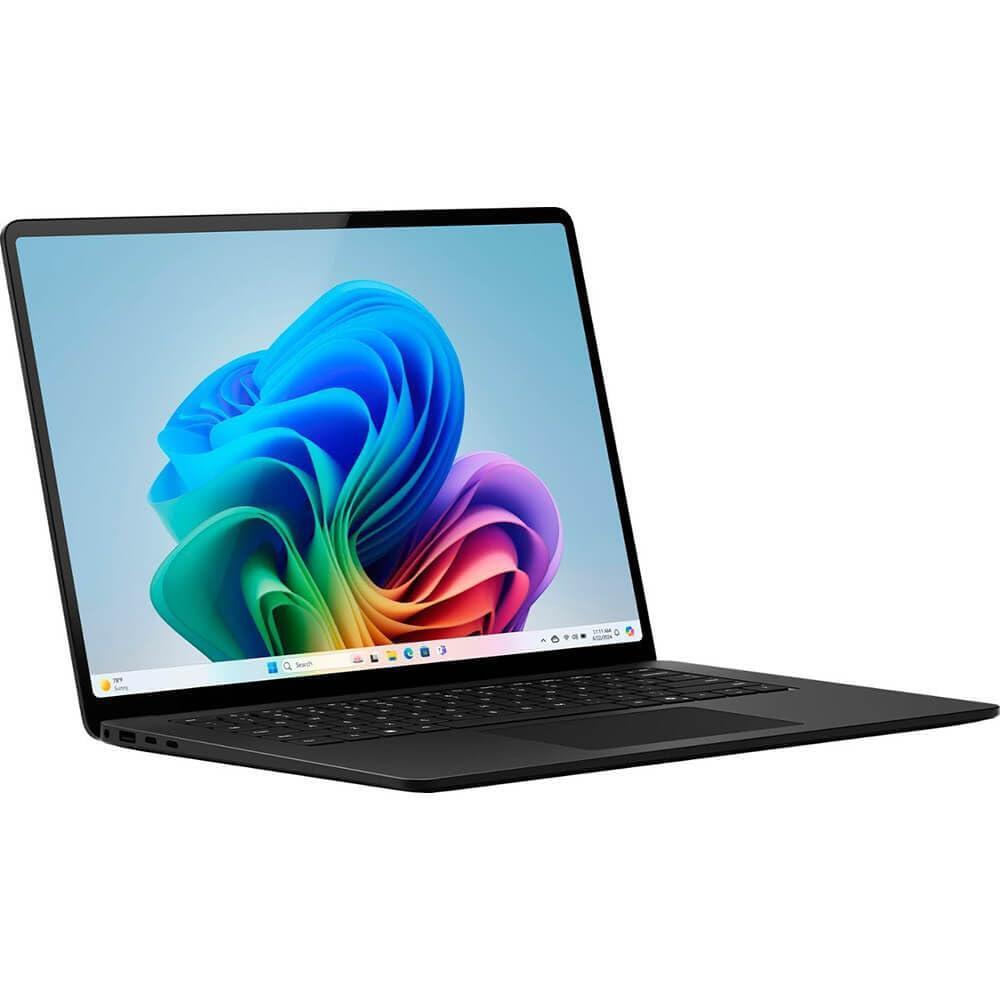 Microsoft Surface Laptop (2024), Windows 11 Copilot+ PC, 15" Touchscreen Display, Snapdragon X Elite (12 core), 16GB RAM, 1TB SSD Storage, Black