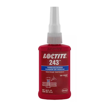 Loctite 1329467 243 Blue Medium Strength Threadlockers, 1.69 Ounces, 50 mL, 3/4 inch Thread