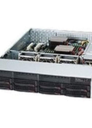 SuperMicro SC825 Tqc-R1K03LPB - Rack-Mountable - 2U - Enhanced Extended ATX