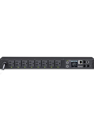 CyberPower PDU41001 Switched PDU, 100-120V/15A (Derated to 12A), 8 Outlets, 1U Rackmount | Outlets, 1U Rac