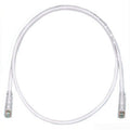 Panduit UTPSP10Y Category-6 8-Conductor Strain Relief Clear Boot Patch Cord, 10-Feet, Off White