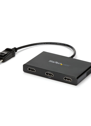 3-Port Multi Monitor Adapter - DisplayPort 1.2 to 3x HDMI MST Hub - Triple 1080p HDMI Monitors - Video Splitter for Extended Desktop Mode on Windows PCs Only - DP to 3x HDMI