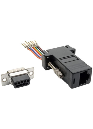 Tripp Lite DB9 to RJ45 Modular Serial Adapter M/F RS-232 RS-422 RS-485 (P440-89FM)