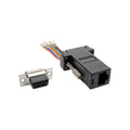 Tripp Lite DB9 to RJ45 Modular Serial Adapter M/F RS-232 RS-422 RS-485 (P440-89FM)