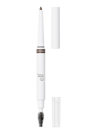 e.l.f. Instant Lift Waterproof Eyebrow Pencil, Deep Brown | Dual-Ended with Precision Tip & Spoolie, Smudge-Resistant Formula for Natural, Long-Lasting Brows