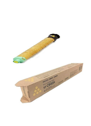 Ricoh 821256 SP C840 Yellow Toner Cartridge,34,000 yield