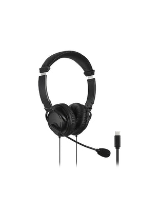 Kensington Hi-Fi USB-C Headphones with Mic (K97457WW), Black