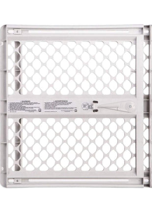 MYPET Universal Pet Gate: 26" - 42" Wide Dog Gate for Doorways with Pressure Fit or Swinging Door Hardware Mounting Types Included: 26" Tall; Gray
