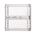 MYPET North States Universal Pet Gate: 26” - 42” Wide Dog Gate. Use as Pressure Mounted Gate or Swinging Door with Included Hardware. Dog Gates for Doorways, 26