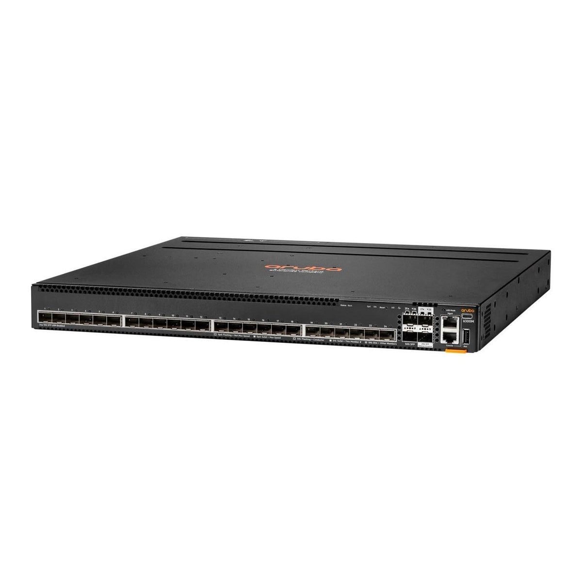 Aruba CX 6300 Layer 3 Switch - Manageable - 10 Gigabit Ethernet, 25 Gigabit