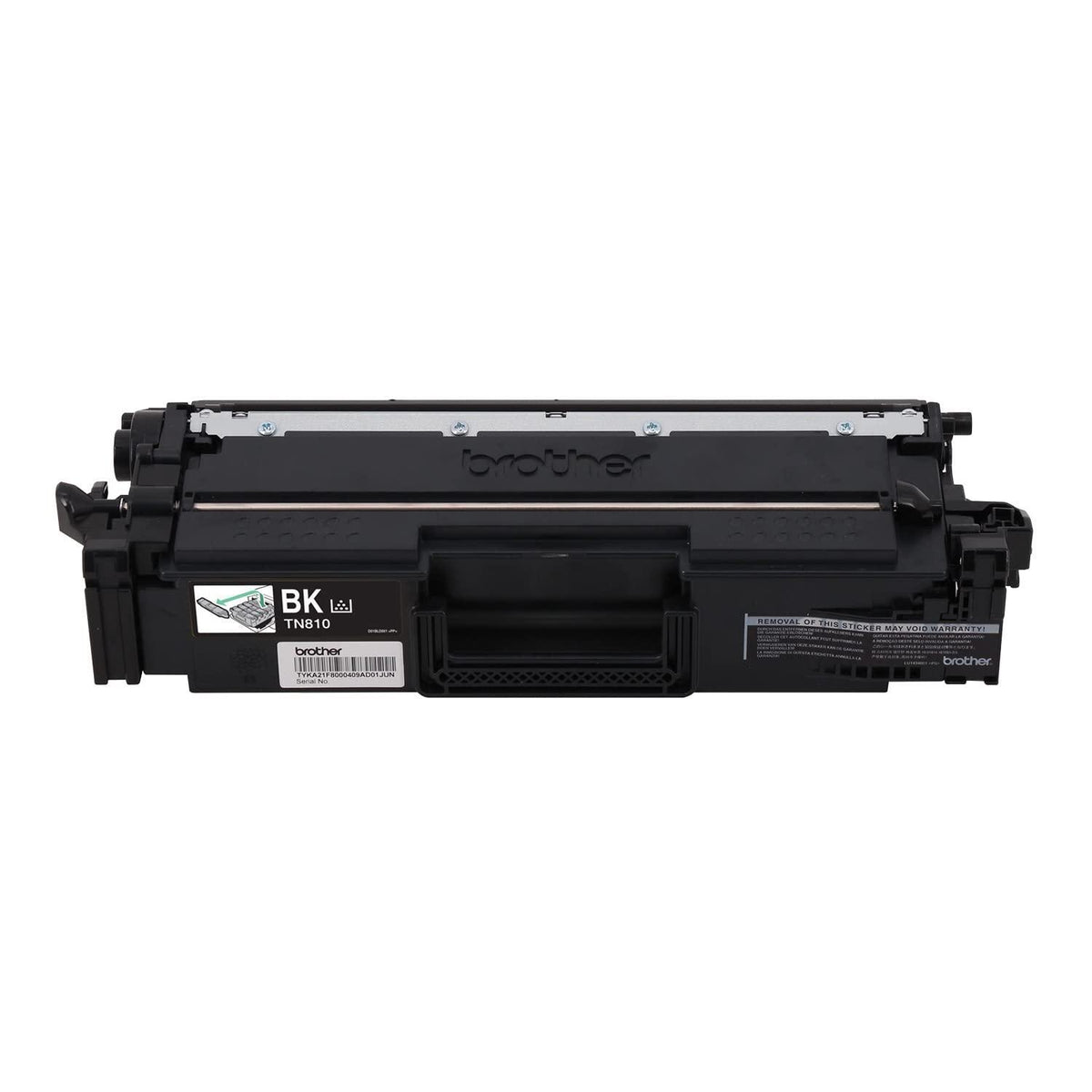 Brother Genuine Standard Yield Toner Cartridge, TN810BK, Replacement Black Toner, Page Yield Up to 9,000 Pages