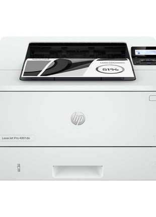 HP LaserJet Pro 4001dn Black & White Printer, Print, Fast speeds, Easy Setup, Mobile Printing, Advanced Security, Best-for-Small Teams, Ethernet/USB only