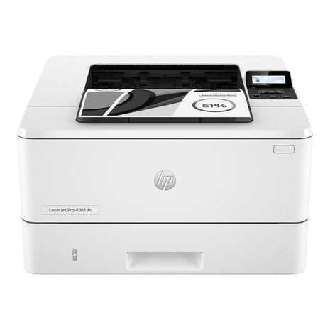 HP LaserJet Pro 4001dn Black & White Printer, Print, Fast speeds, Easy Setup, Mobile Printing, Advanced Security, Best-for-Small Teams, Ethernet/USB only