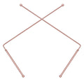 99.9% Copper Dowsing Rods - 2PCS Divining Rods - for Ghost Hunting Tools, Divining Water, Treasure, Buried Items Etc