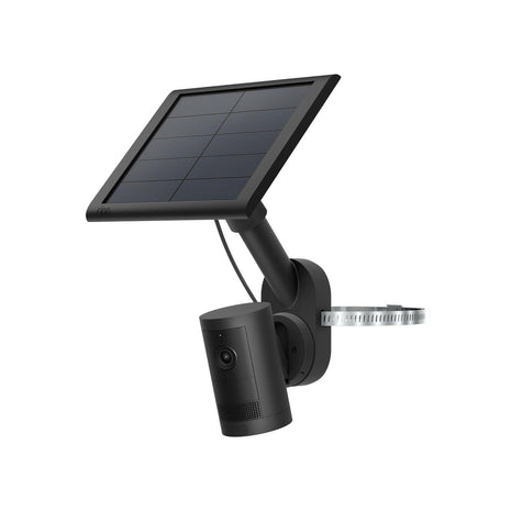 All-New Ring Pole and Wall Mount for Cameras and Solar Panels, Black