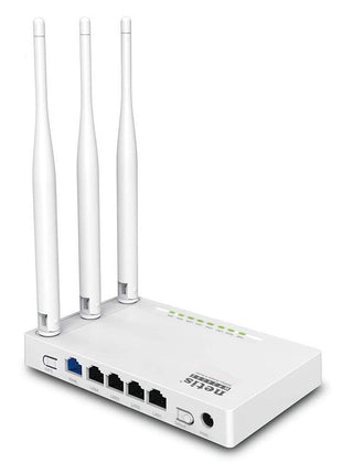 Netis WF2409E 300Mbps High-Speed Wireless N Router | Smart 3 x 5dBi High Gain Antennas with Parental Control for Computers, Smartphones, Wireless Cameras