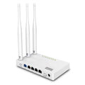 Netis WF2409E 300Mbps High-Speed Wireless N Router | Smart 3 x 5dBi High Gain Antennas with Parental Control for Computers, Smartphones, Wireless Cameras