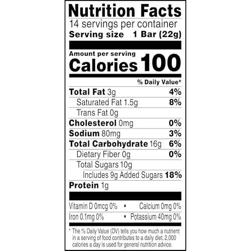 Rice Krispies Treats Crispy Rice Squares, Snack Bars, Chocolatey Peanut Butter, 10.8oz Box (14 Count)
