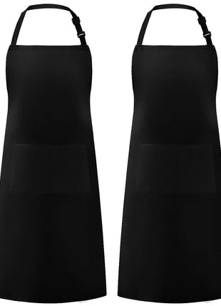 Syntus Apron for Men Women, Adjustable Cooking Kitchen Chef Aprons with 2 Pockets