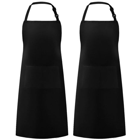 Syntus Apron for Men Women, Adjustable Cooking Kitchen Chef Aprons with 2 Pockets