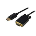 6FT DISPLAYPORT to VGA Adapter Converter Black