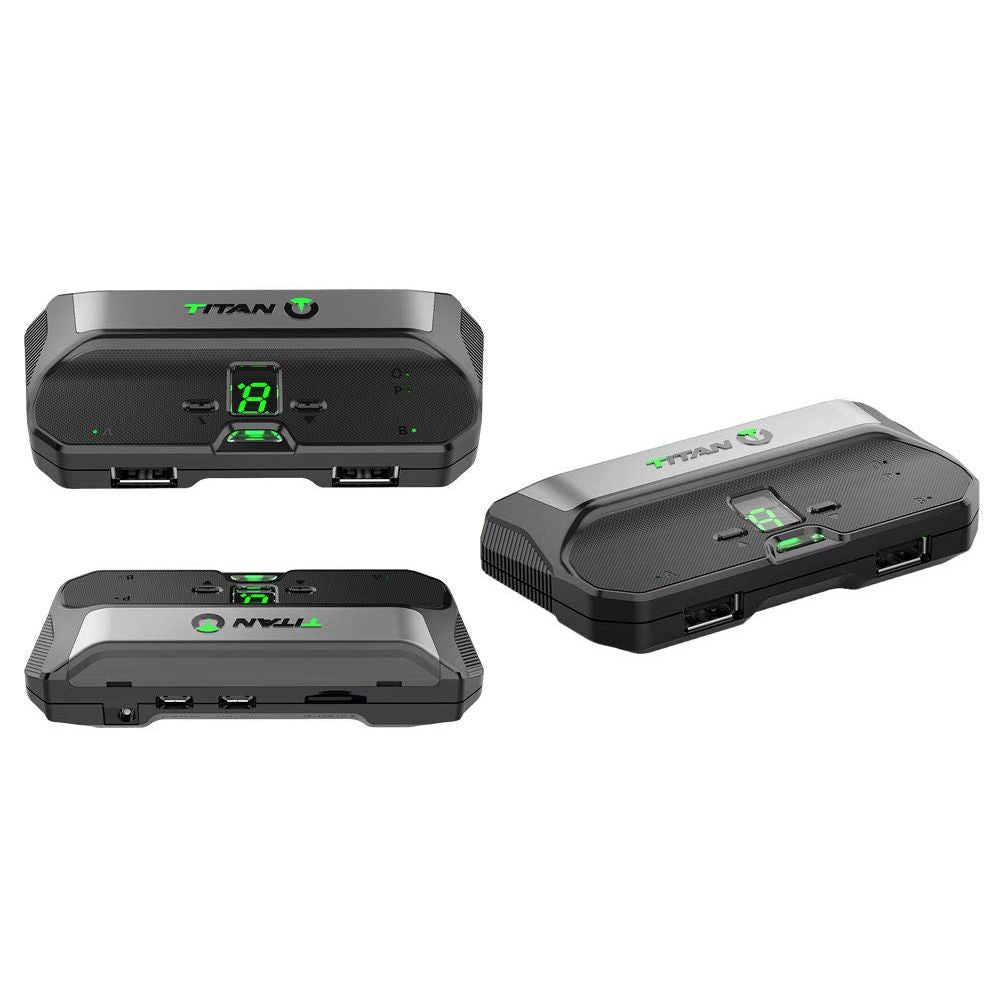 Titan Two Device NEW Model [Programmable Scripts, Macros, Mods, Remapping, Keyboard, Mouse] Advanced Crossover Gaming Adapter and Converter for PlayStation 4 PS3 Xbox One 360 Nintendo Switch