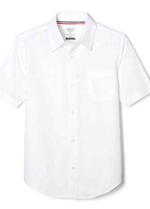 French Toast Boys Short Sleeve Classic Poplin Dress Shirt