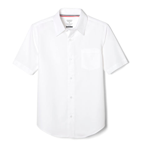 French Toast Boys Short Sleeve Classic Poplin Dress Shirt