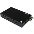 StarTech.com Singlemode (SM) LC Fiber Media Converter for 1Gbe Network - 20km - Gigabit Ethernet - 1310nm - with SFP Transceiver, TAA (ET91000SM20)