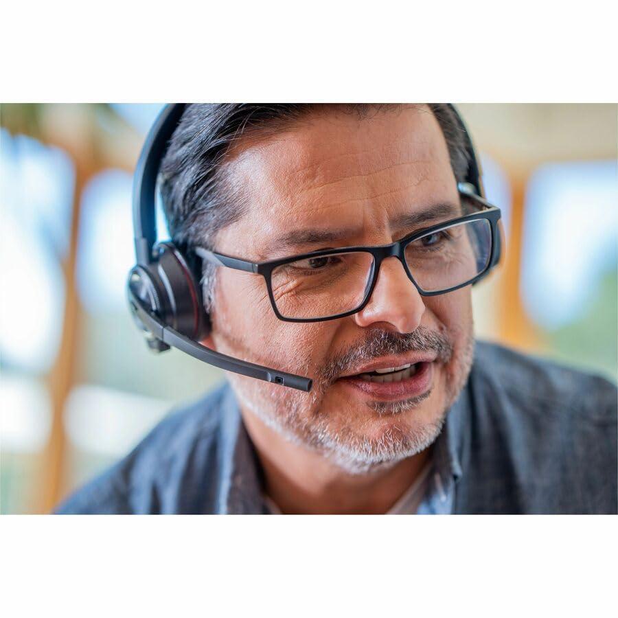 Poly Savi 8220 Office Stereo DECT 1920-1930 MHz Headset TAA - Microsoft Teams Certification - Stereo - Wireless - DECT - 590 ft - 32 Ohm - 20 Hz - 20 kHz - On-ear, Over-the-head - Binaural - Supra-aur