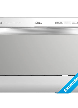 Midea MDC22P2ASS Countertop Dishwasher, 6 Place Settings & 6+2 Washing Cycles Portable Dishwashers, Energy Star Dish Washer for Dorm, RV & Apartment, Silver