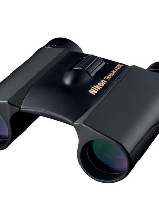 Nikon Trailblazer 8x25 ATB Black Binoculars 8218 | Waterproof, Fogproof, Dual-hinge design, Compact Binocular, Black Rubber Armoring, Mutlilayer-coated lenses | Official Nikon USA Model