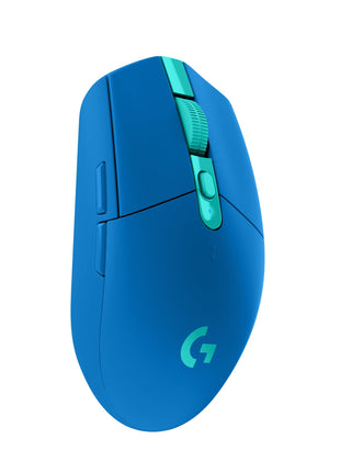 Logitech G305 Lightspeed Wireless Gaming Mouse, Hero Sensor, 12,000 DPI, Lightweight, 6 Programmable Buttons, 250h Battery, On-Board Memory, Compatible with PC, Mac - Blue