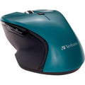 Verbatim USB-C Wireless Blue LED Mouse, Teal, 2.4GHz