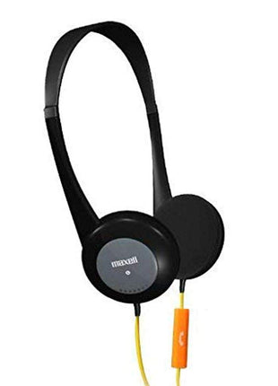 Maxell 195004 Action Kids Headphone with Microphone Black