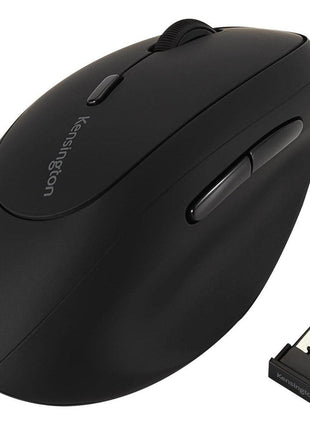 Kensington Pro Fit Left-Handed Ergo Wireless Mouse (K79810WW), Black