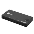 SIIG 2 Port USB-C KVM Switch - 2 Computers to 1 Monitor - 2X USB-A + 2X USB-C - Single 4K 60Hz HDMI, USB-C Bus Powered, Button Control, Thunderbolt 3 Compatible (CE-KV0B11-S1)