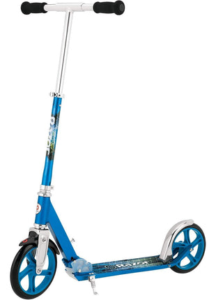 Razor A5 Lux Kick Scooter for Kids Ages 8+ - 8" Urethane Wheels, Anodized Finish Featuring Bold Colors and Graphics, for Riders up to 220 lbs