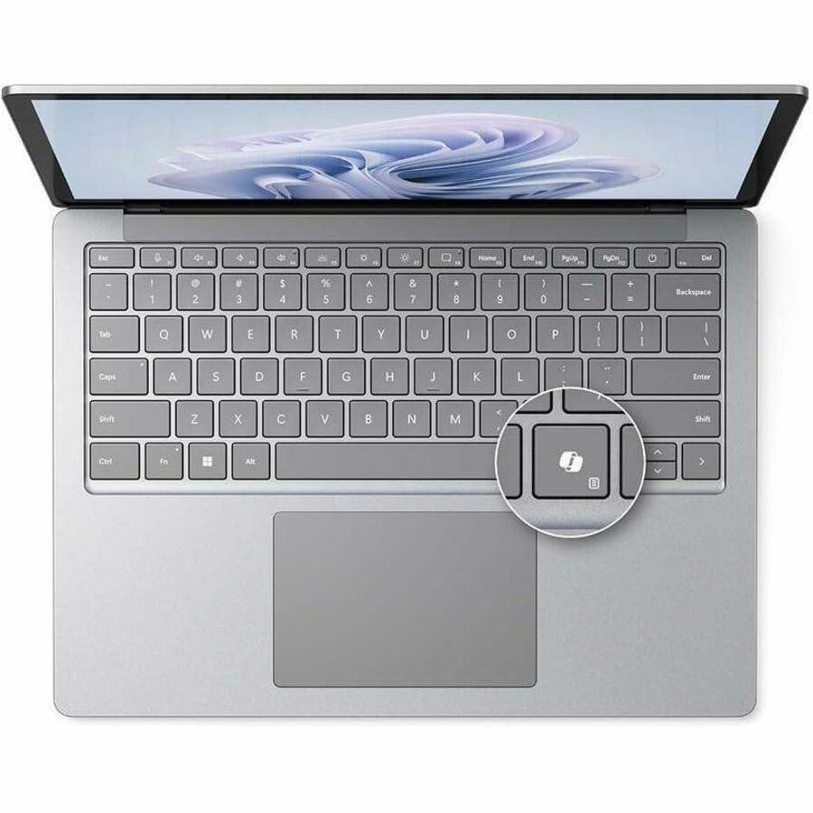 Microsoft Surface Laptop 6 13.5" Touchscreen Notebook - Intel Core Ultra 5 135H - 32 GB - 512 GB SSD - English Keyboard - Platinum - TAA Compliant