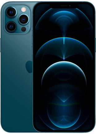 Apple iPhone 12 Pro, 128GB, Pacific Blue - Fully Unlocked (Renewed)