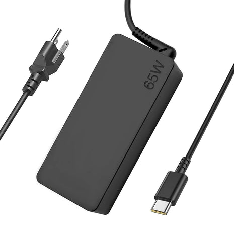 Dzytnsy 65W USB C Laptop Charger Compatible with Lenovo Thinkpad X1 X13 T14 T15 T480s T580s T490/Yoga/Thinkbook/Chromebook/IdeaPad Series,Replacement for Lenovo Laptop Charger