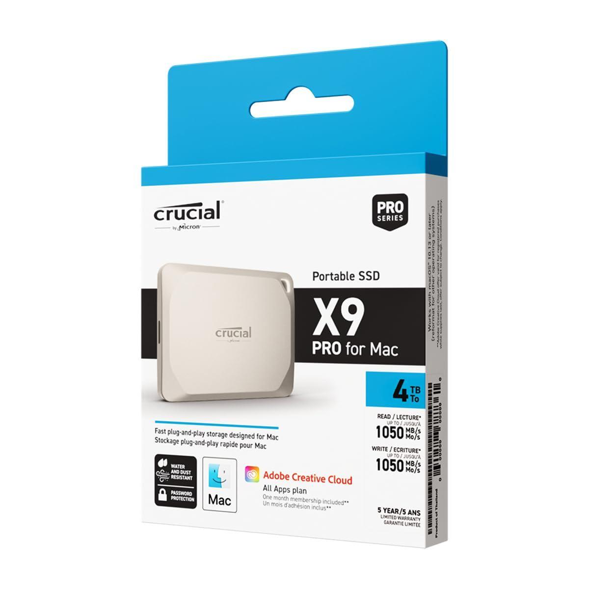 X9 PRO for MAC 2TB Portable SSD