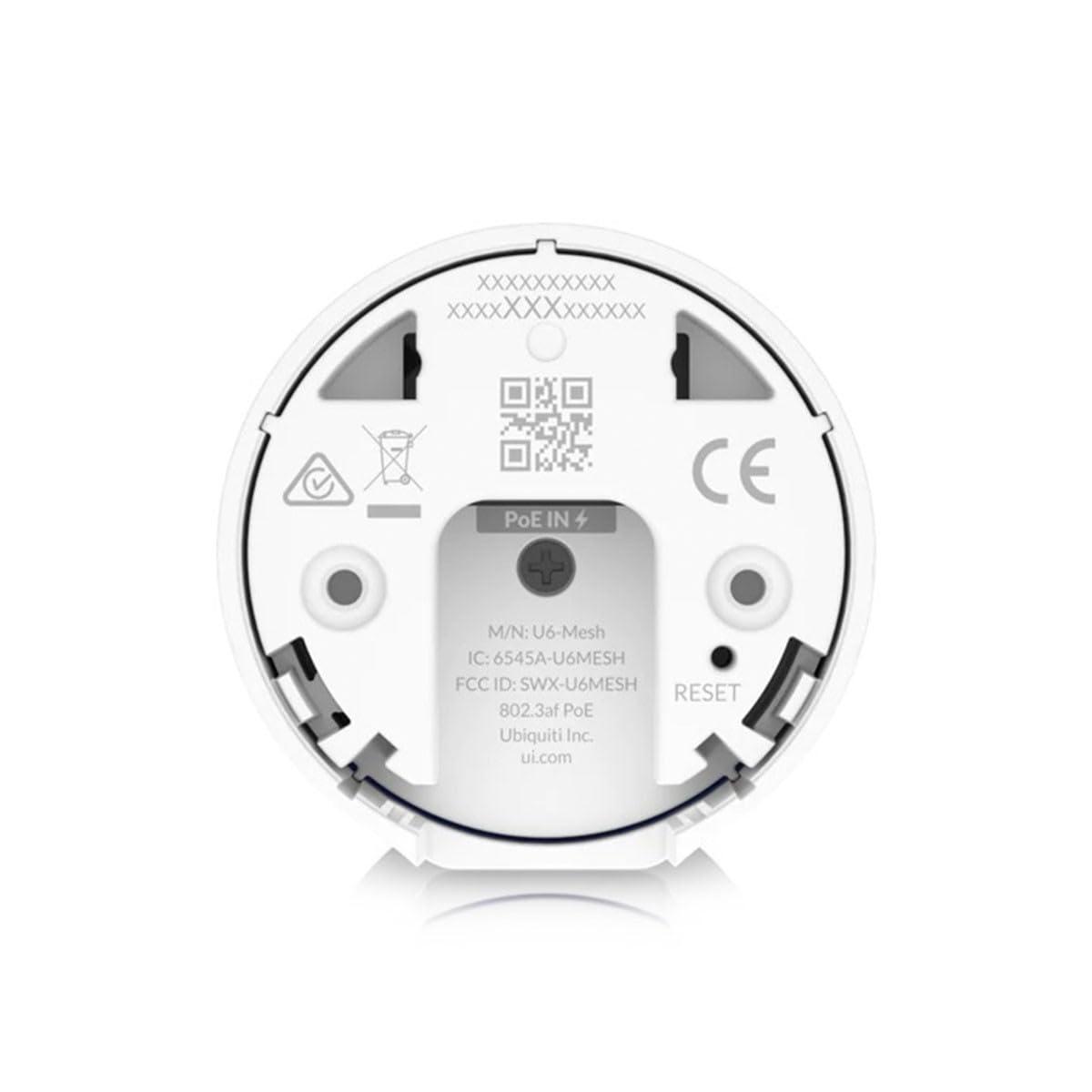 UBIQUITI Unifi Wi-Fi 6 Mesh AP 4x4 Mu-/Mimo Wi-Fi 6, 2.4Ghz @ 573.5Mbps & 5GHz @ 4.8Gbps, PoE Injector Included