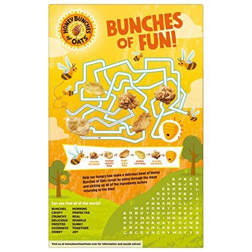Honey Bunches of Oats Crunchy Honey Roasted Cereal 18 Ounce (Pack of 1) Box