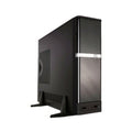 Apex Case DM-387 microATX Desktop Black/Silver 275W 1/1/(1) Bays USB AUDIO Glossy Finished