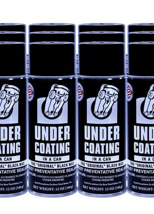 Black Wax Coating (12) 12oz. Case
