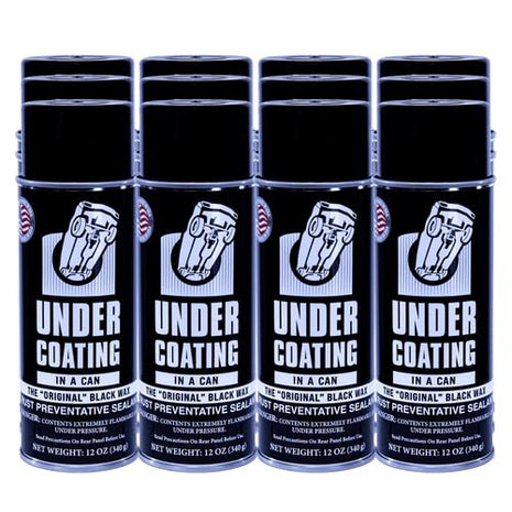 Black Wax Coating (12) 12oz. Case