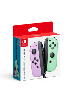 Joy-Con (L)/(R) - Pastel Purple/Pastel Green (Renewed)