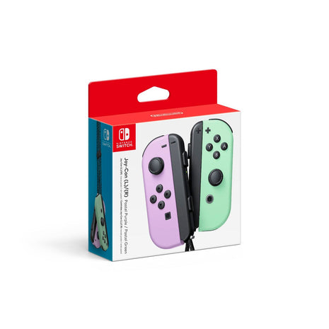 Joy-Con (L)/(R) - Pastel Purple/Pastel Green (Renewed)