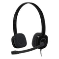 Logitech H151 Stereo Multi-Device Headset with Microphone, In-Line Controls & 3.5mm Jack
